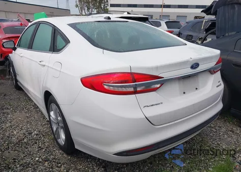 2018 Ford Fusion Hybrid Se from USA, damaged, VIN 3FA6P0LU6JR172576
